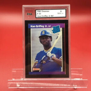 1989 Donruss Ken Griffey Jr. Graded 9 card #33